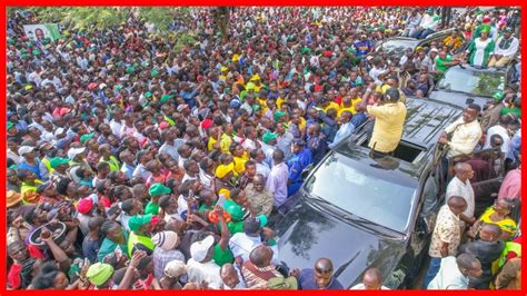 Dp Ruto Leads Kenya Kwanza Rally At Kidundu Stadium Vihiga County