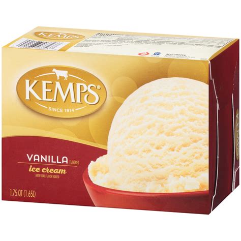 Kemp Ice Cream Vanilla Qt Shipt