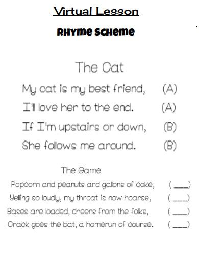 28+ Rhyme Scheme Examples in PDF | Examples