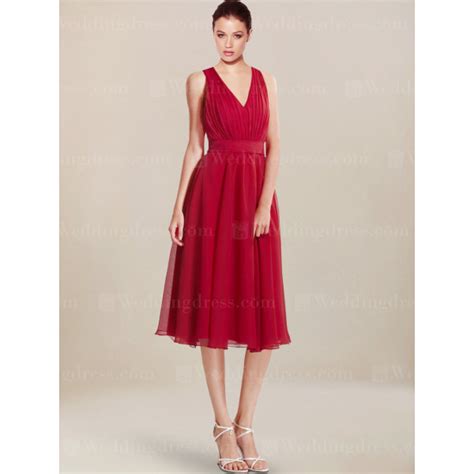 Tea Length bridesmaid Dress | $104