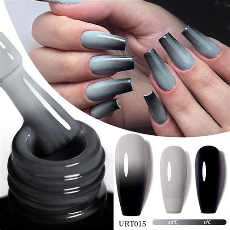 Ur Sugar Esmalte De U As En Gel T Rmico Ml Color Gris