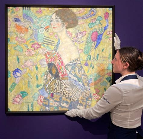 Rekordpreis für Gustav Klimts Dame mit Fächer WELT