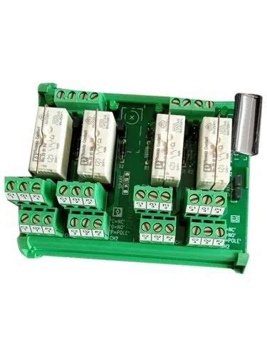 24v Dc 4 Channel Pluggable Relay Board At Rs 78000 In Faridabad Id