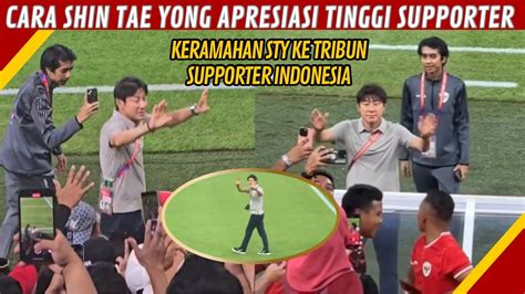 Kecintaan Sty Apresiasi Supporter Yang Datang Ke Stadion Youtube