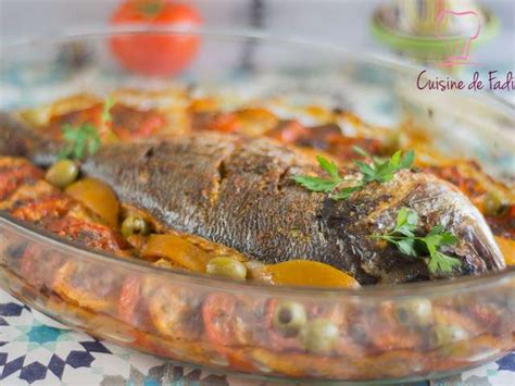 Recettes De Tajine De Poisson De Cuisine De Fadila