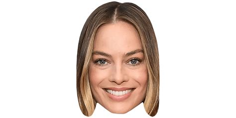 Margot Robbie (Long Hair) Mask - Celebrity Cutouts