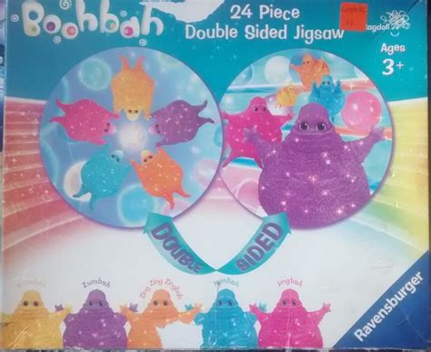 Boohbah Round Jigsaw Puzzle Double Sided 24 Pieces Cbeebies