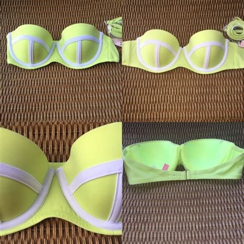 34B VICTORIA S SECRET PUSH UP BIKINI TOP NWT VICTORIA S SECRET PUSH UP