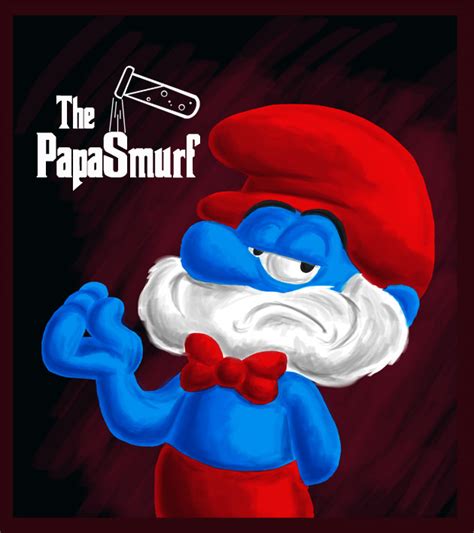 Friendship Quotes: Papa Smurf is the village