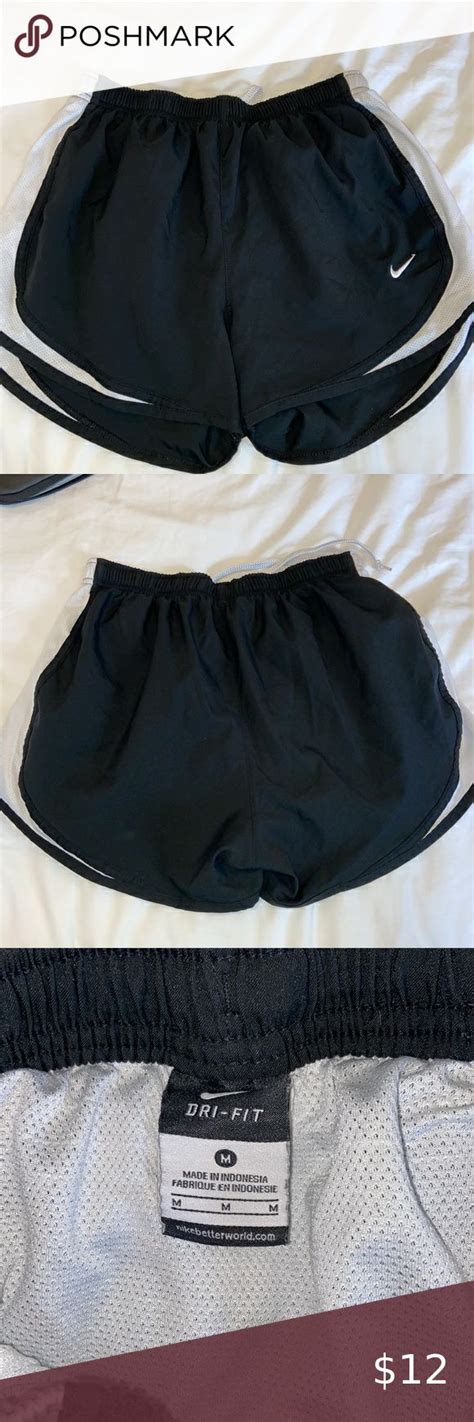 Black Nike Tempo Running Shorts Size Medium