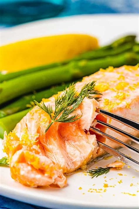 Poached Salmon Easy Salmon Recipe The Mediterranean Dish