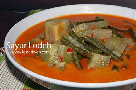 Resep Sayur Lodeh Asli Indonesia