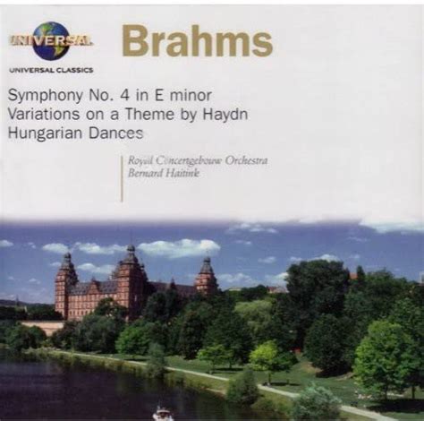 Brahms Symphonie N Variations Sur Un Th Me De Haydn Danses