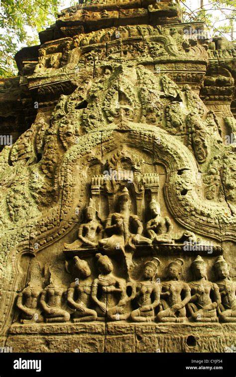 Cambodia, Angkor Wat The largest temple complex in the world Stock ...