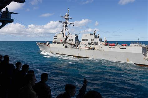 U S Canadian Warships Sail Through Taiwan Strait China Says U S