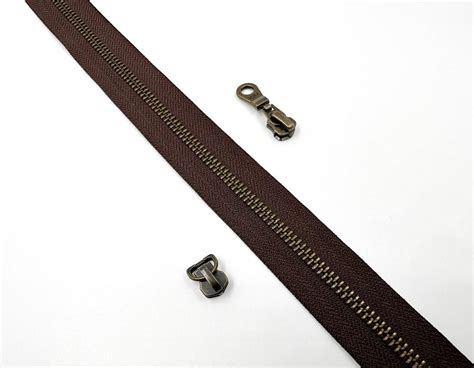 Молния рулонная YKK T5 (коричневая/антик) - купить ~ в интернет ...