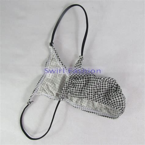 K P Mens Micro Bikini String Waist Mini Pouch Colors Soft Fine Cotton Ebay