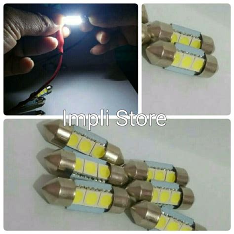 Jual Lampu LED Plafon Kabin Interior Mobil Jenis Feston Universal Di