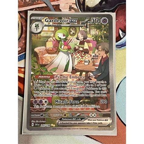 Pokemon TCG SV01 Scarlet Violet Base Set Gardevoir Ex 245 198