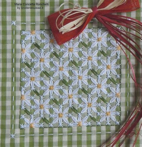 Gingham Embroidery Pattern Artofit