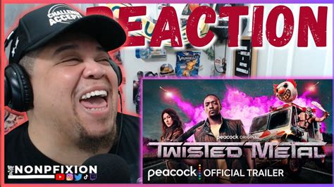 Twisted Metal Explicit Official Trailer Peacock Original Reaction