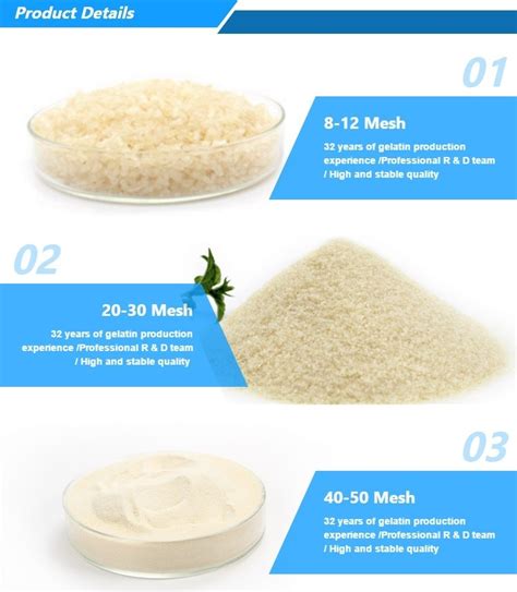Culinary Unflavored Edible Gelatin Powder For Maximum Nutrition