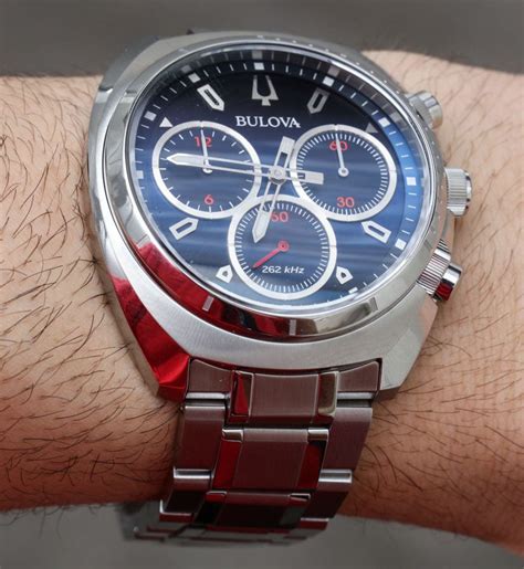 Bulova CURV Watches With Curved Chronograph Movements Hands-On ...