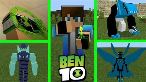 ATUALIZADO nova versão do MELHOR ADDON MOD de BEN 10 para o