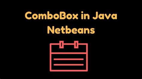 How To Use Combobox In Java Netbean With Example YouTube