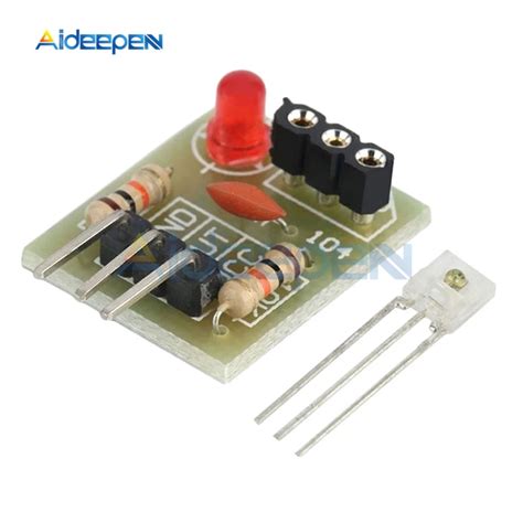 1Pcs 5V Laser Detector Sensor Module Non-modulator Tube Laser Receiver ...