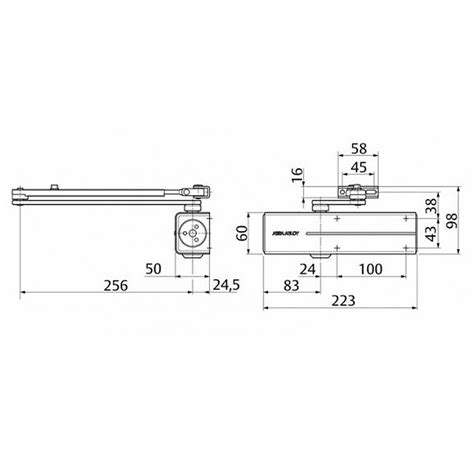 Assa Abloy Samozamykacz Dc En Akces