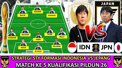 Sty Berfikir Keras Inilah Prediksi Line Up Formasi Indonesia Vs