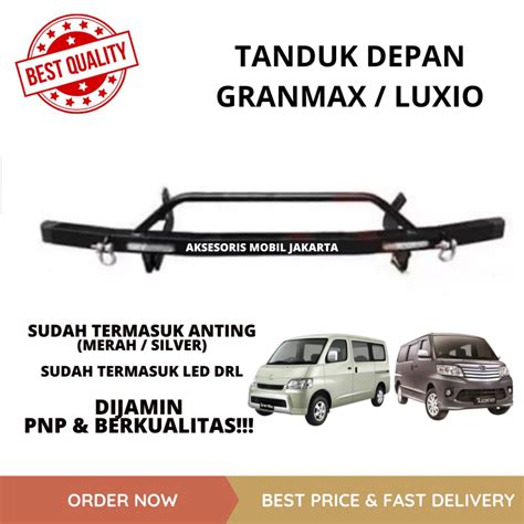 Jual Tanduk Depan Mini Granmax Besi Pelindung Bumper Depan Mobil Gran