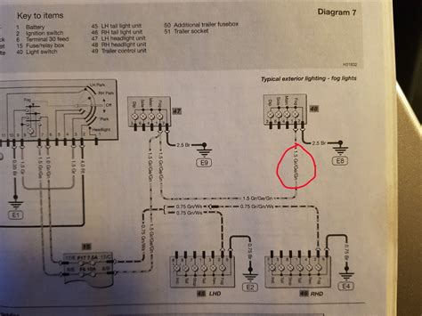 Ford F350 Fog Light Diagram 1