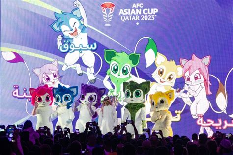 Meet The Vibrant Jerboas AFC Asian Cup Qatar 2023 Official Mascots