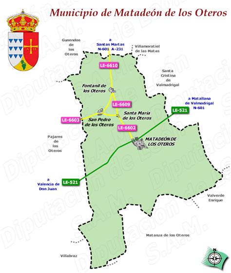 Los Pueblos Del Municipio Ayuntamiento De Matade N De Los Oteros