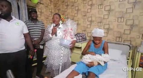 Emelia Brobbey gifts a maternity ward to a hospital in the Eastern ...