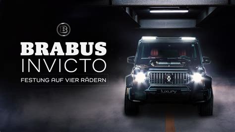 Festung Auf Vier R Dern Brabus Invicto Video Welt