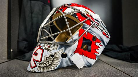 Canes Pyotr Kochetkovs Debuting A New Mask Rhockey