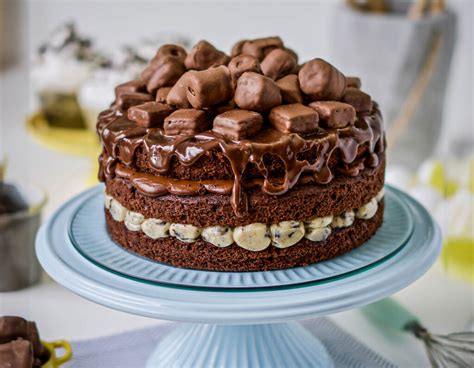 Naked Cake De Biscoito Chocolate Barion