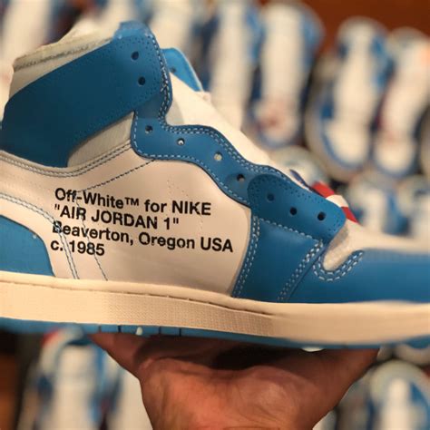 Virgil Abloh X Air Jordan I Unc Nowre