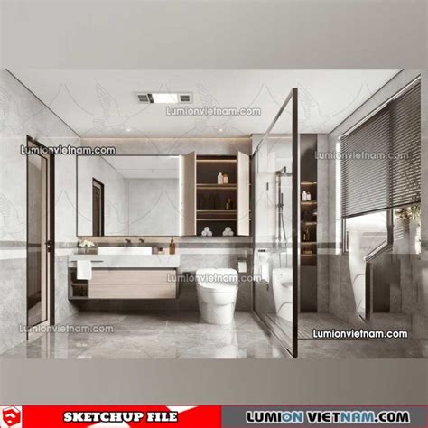 23012023 Bathroom Sketchup Interior Model