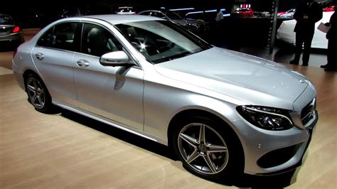 2015 Mercedes Benz C Class C200 Exterior And Interior Walkaround Debut At 2014 Detroit Auto