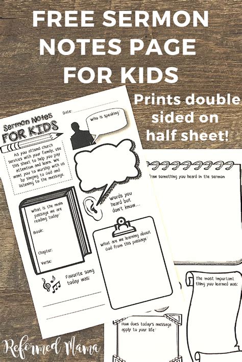 Free Printable Childrens Church Bulletins Printable Templates