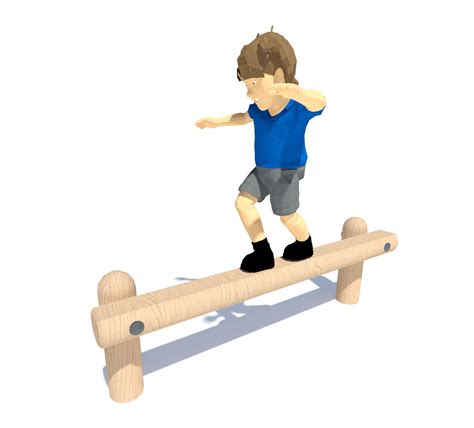 Log Balance Educational Play Environments