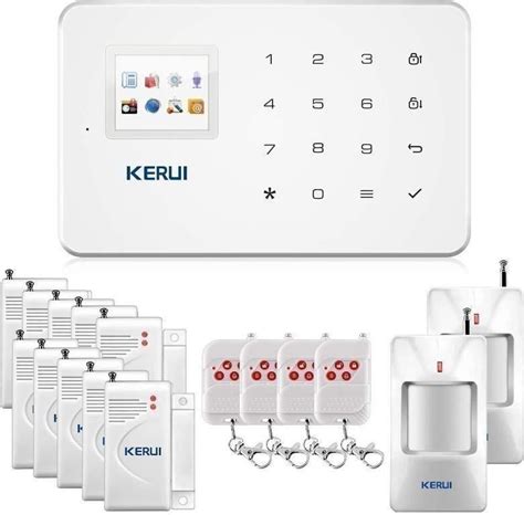 Kerui W Wireless Wifi Gsm Alarm System Android Ios App Control Home