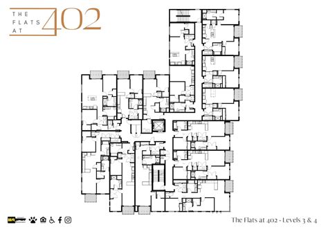 1 & 2-Bedroom Apartment Floor Plans - The Flats at 402 in Madison, WI