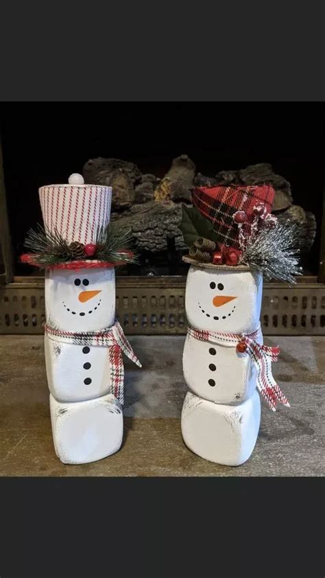 75 DIY Snowman Crafts For The Holiday Season Decorazioni Natalizie