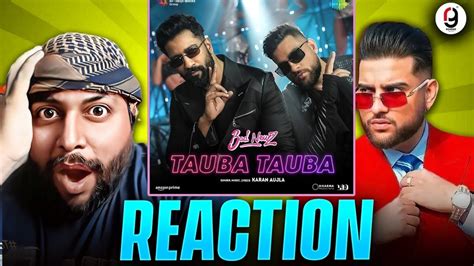 Tauba Tauba Karan Aujla Official Audio Bad Newz Vicky K Tripti Dimri Reaction By Rg