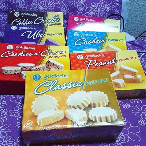 Goldilocks Polvoron: Classic Flavors: Ube, Cashew... Photos